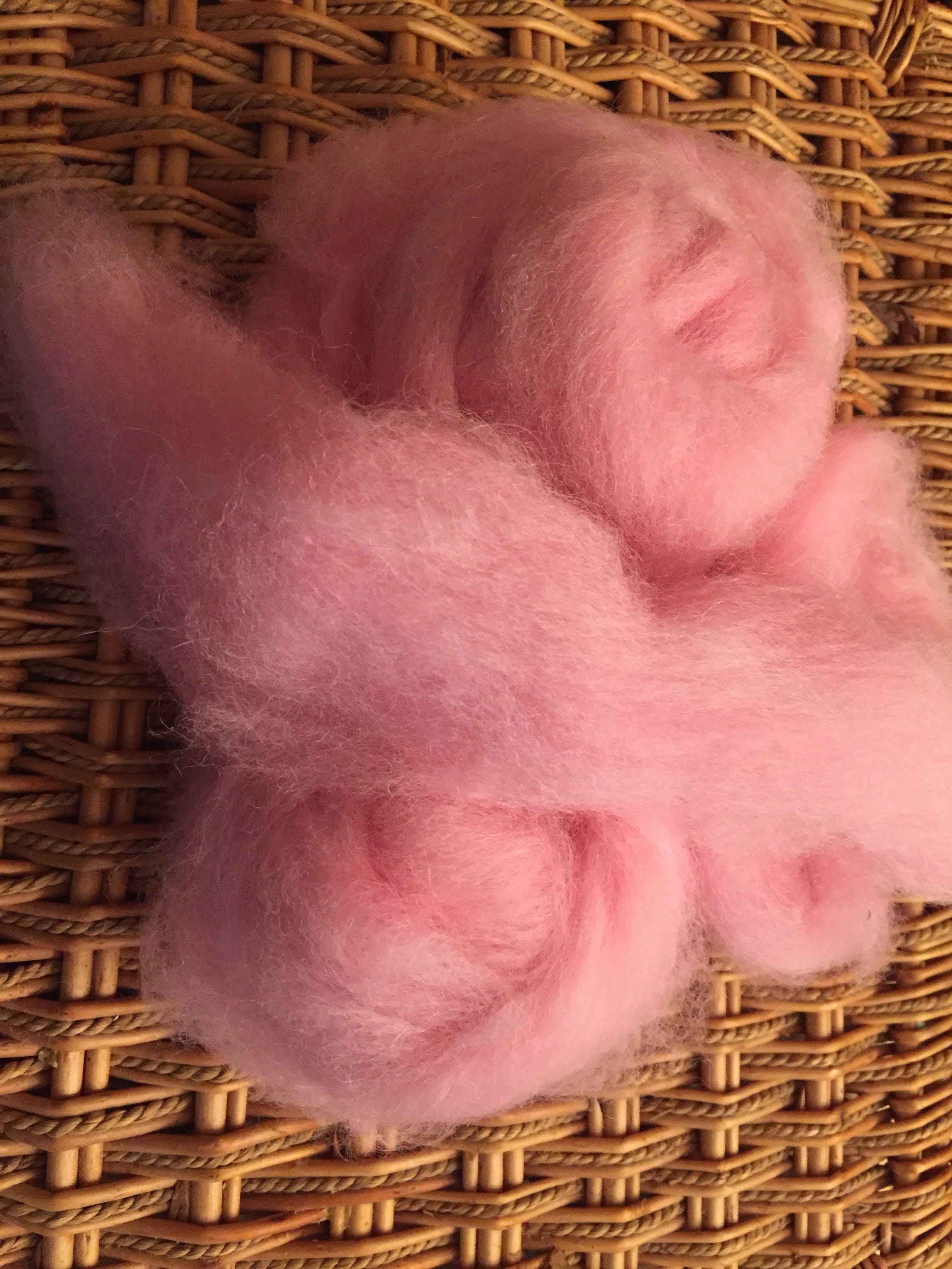 Alpaca Roving Hand pulled - Dyed