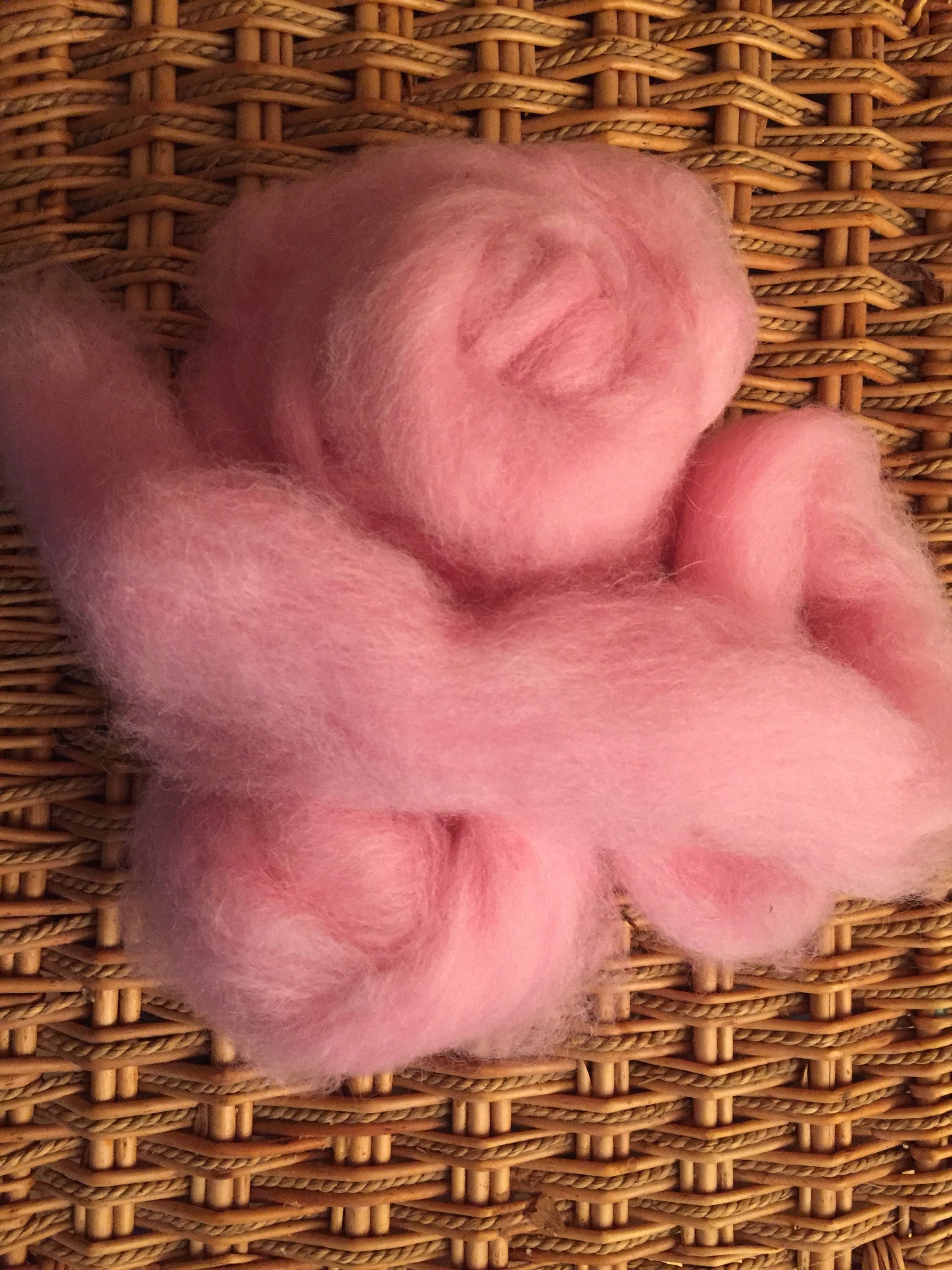 Alpaca Roving Hand pulled - Dyed